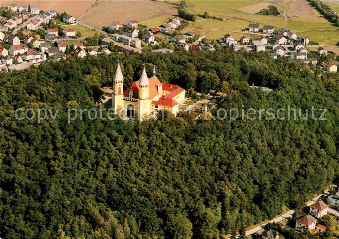 Schwandorf Fliegeraufnahme Marienmuenster und Kloster Kreuzberg