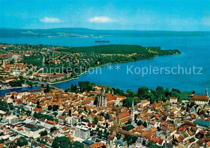 Konstanz Bodensee Fliegeraufnahme