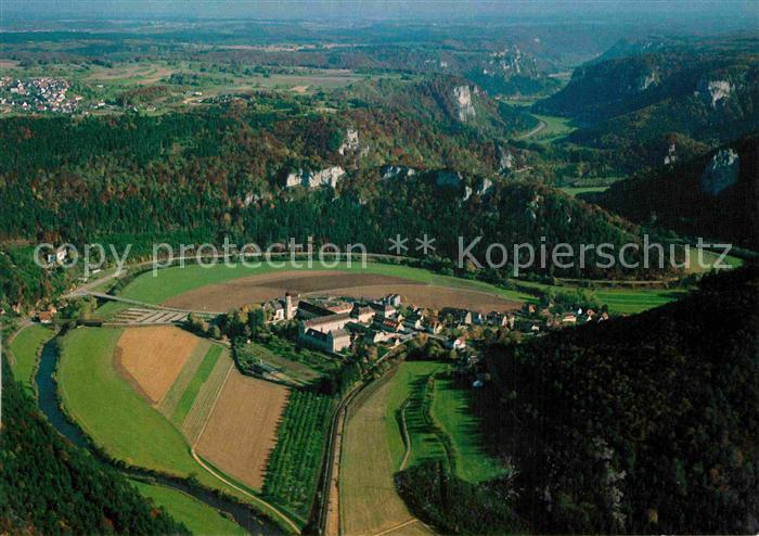 Beuron Donautal Fliegeraufnahme Erzabtei