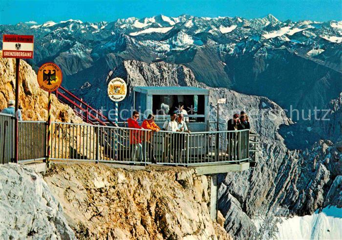 Zugspitze Grenzuebergang