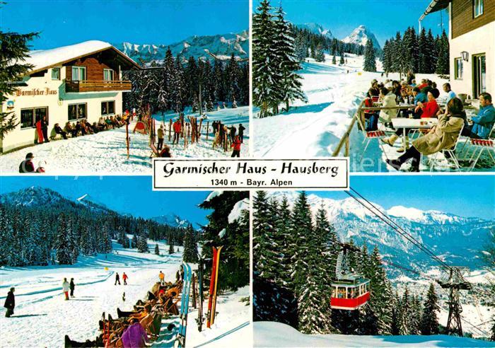 GARMISCH-PARTENKIRCHEN Bayern Skigebiet am Hausberg