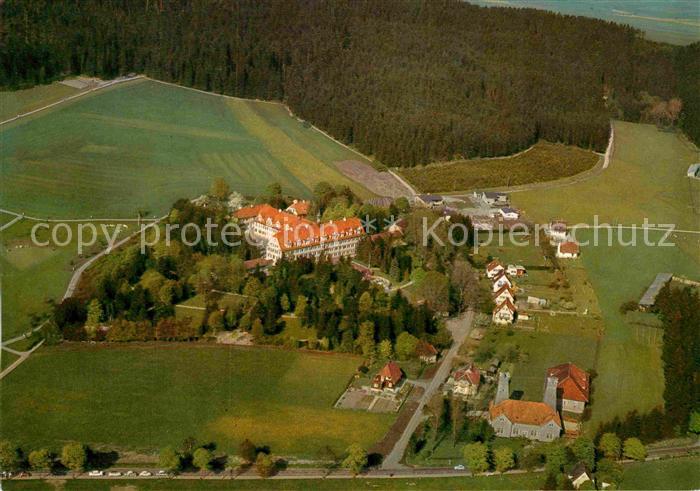 Bad Duerrheim Fliegeraufnahme Kurheim der Bundesbahn Krankenkasse