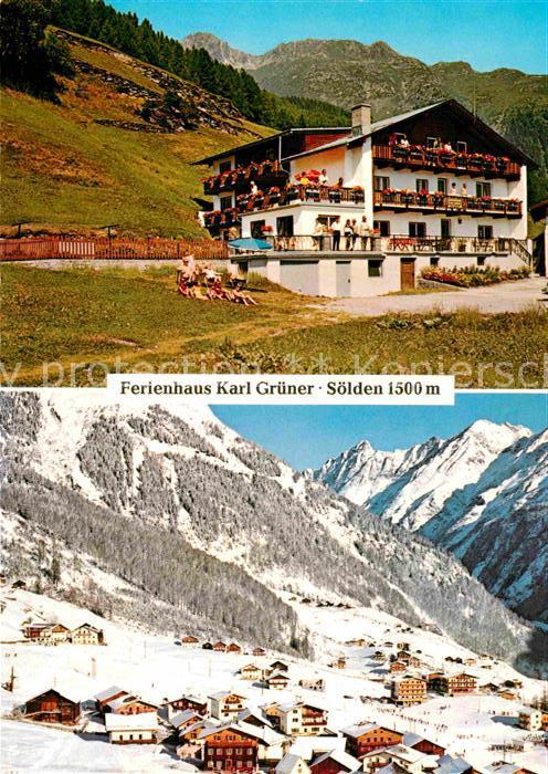 Soelden oetztal Ferienhaus Karl Gruener