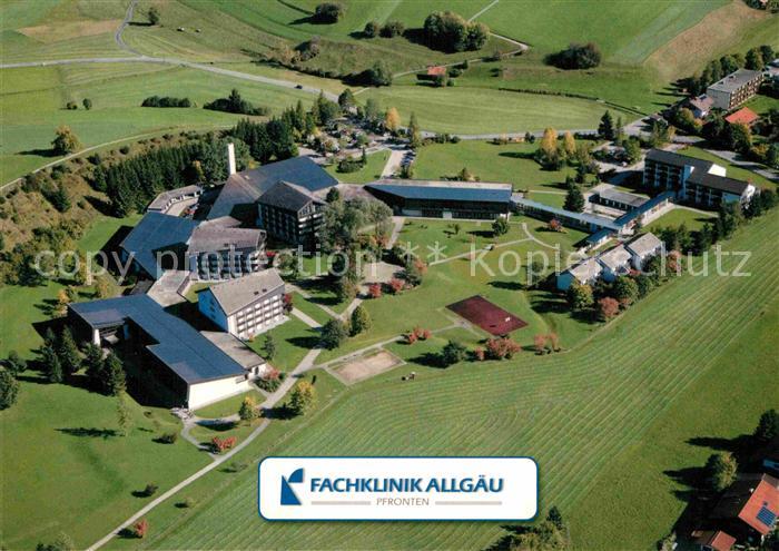 Pfronten Ostallgaeu Bayern Fliegeraufnahme Fachklinik Allgaeu