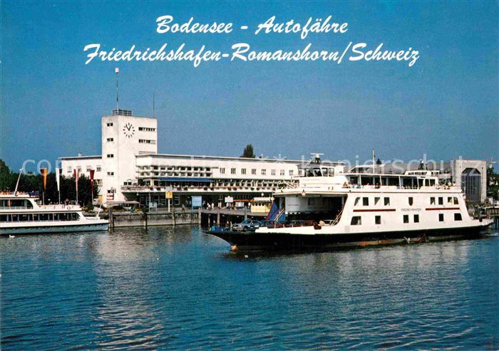 Friedrichshafen Bodensee Autofaehre Friedrichshafen