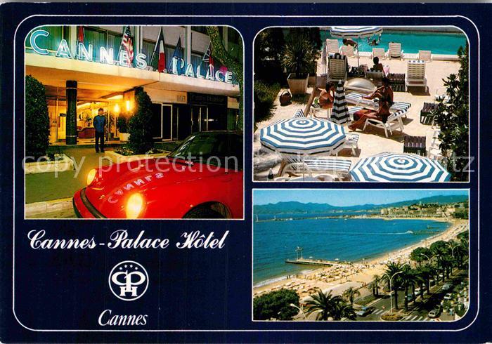 Cannes Alpes-Maritimes Palace Hotel Strand Empfang