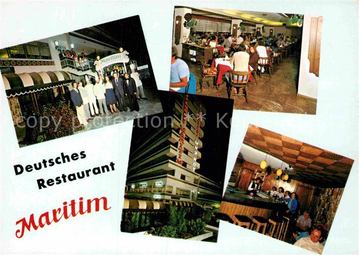 Playa del Ingles Hotel Maritim Deutsches Restaurant