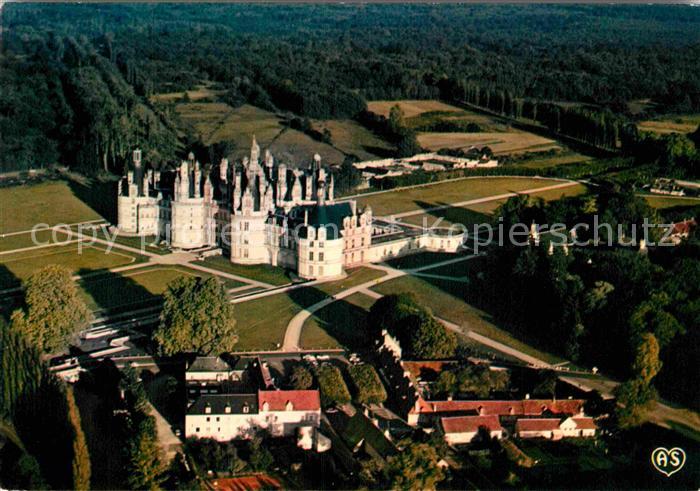 Chambord Blois Fliegeraufnahme Chàteau