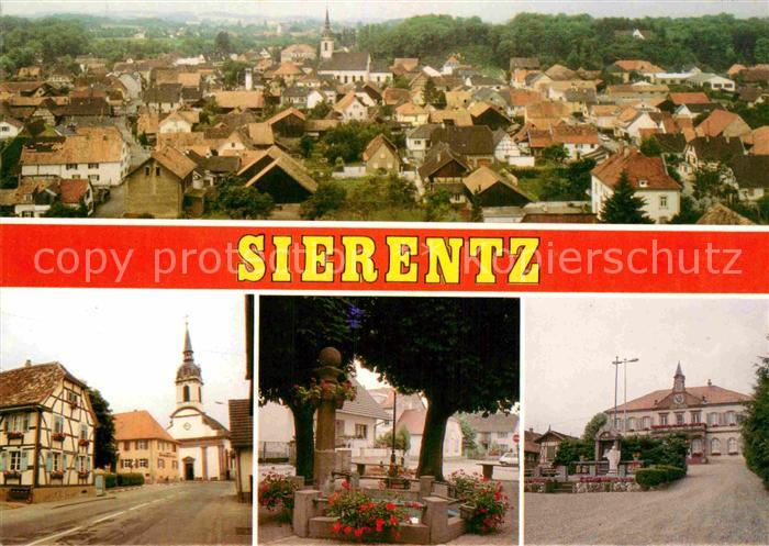 Sierenz Place de laFontaine Kirche Saint Martin