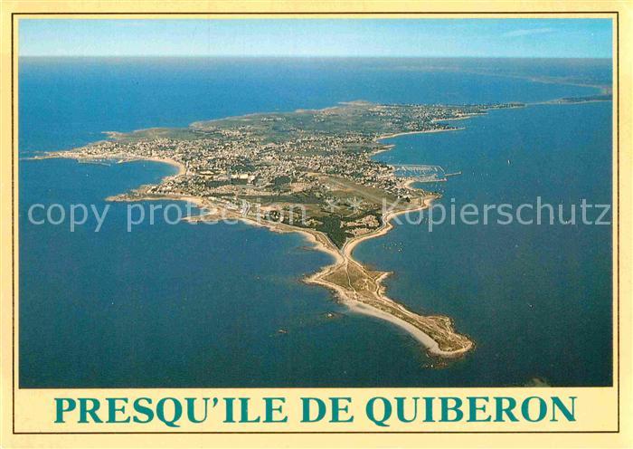 Quiberon Morbihan Fliegeraufnahme