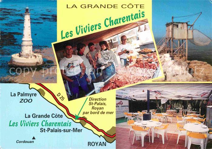 Saint-Palais-sur-Mer Leuchtturm Les Viviers Charentais