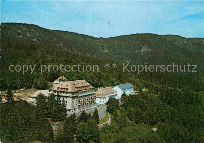 Col de la Schlucht Fliegeraufnahme Sanatorium Altenberg