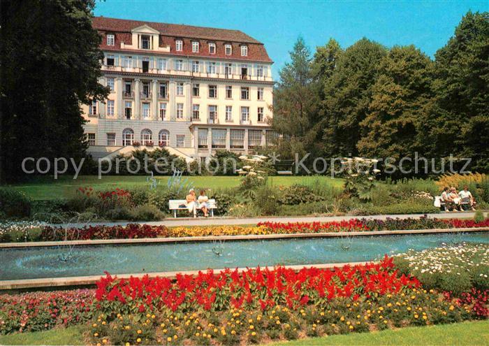 Bad Eilsen Kurklinik Fuerstenhof Parkseite