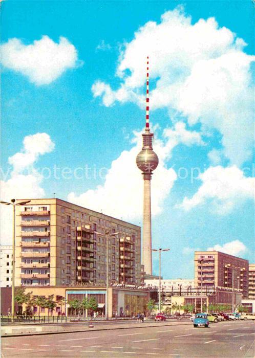 BERLIN  CITY Karl Marx FernsehturmAllee