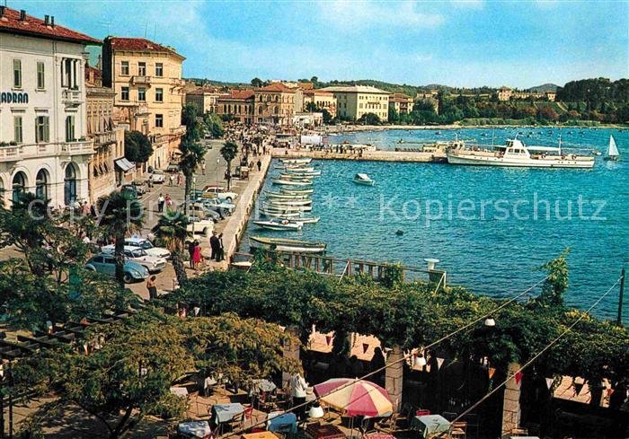 Porec Altstadt Hafen