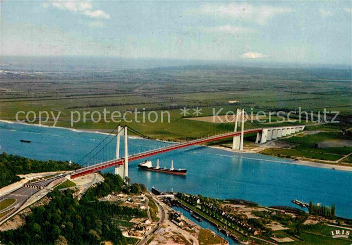 Le Havre Fliegeraufnahme Le Pont Tancarville