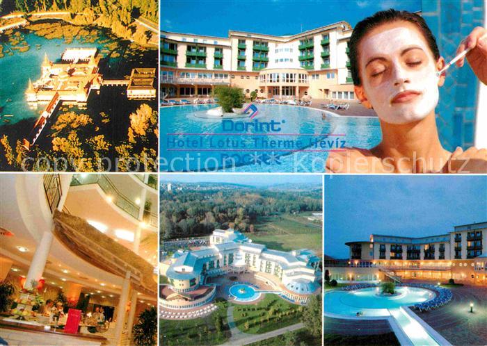 Heviz Hotel Lotus Therme Fliegeraufnahme Empfang