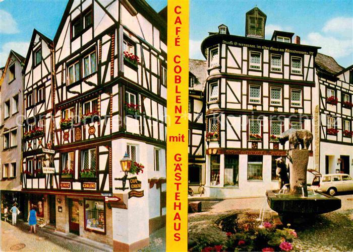 Bernkastel-Kues Cafe Coblenz Gaestehaus Baerenbrunnen