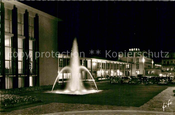 Bad Homburg Theater Kurhaus bei Nacht