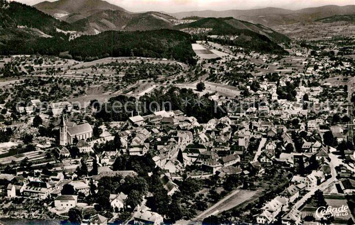 Zell Harmersbach Fliegeraufnahme