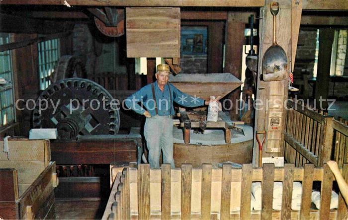 Mitchell Indiana Historische Muehle Inneres