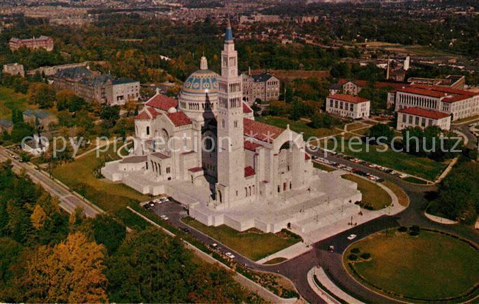 Washington DC Fliegeraufnahme Katholische Kirche
