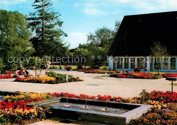 Cuxhaven Doese Nordseebad Brunnenhof im Kurpark