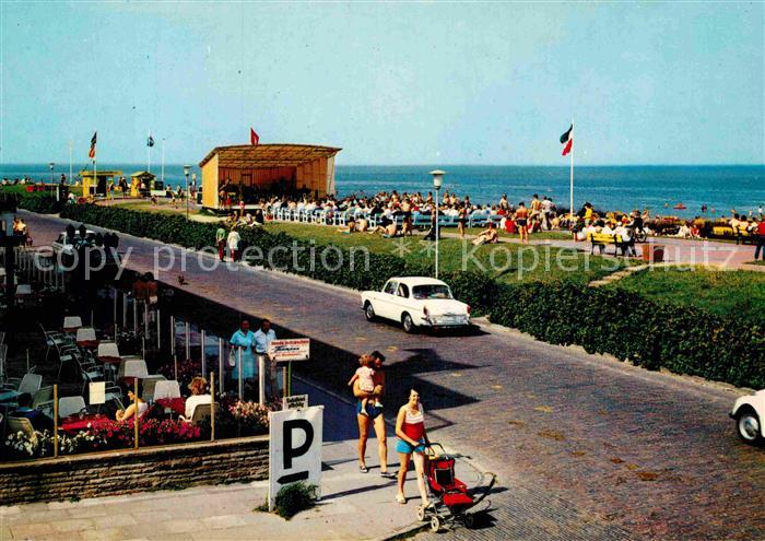 Cuxhaven Duhnen Nordseebad Kurkonzert Strandpromenade