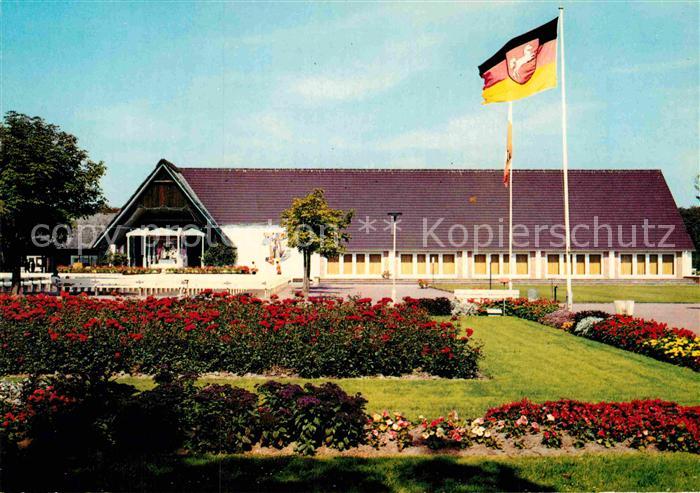 Cuxhaven Doese Nordseebad Veranstaltungshalle im Kurpark