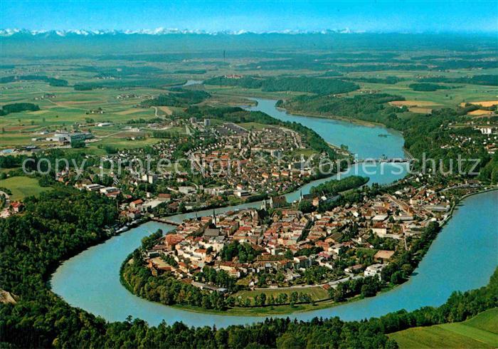 Wasserburg Inn Fliegeraufnahme