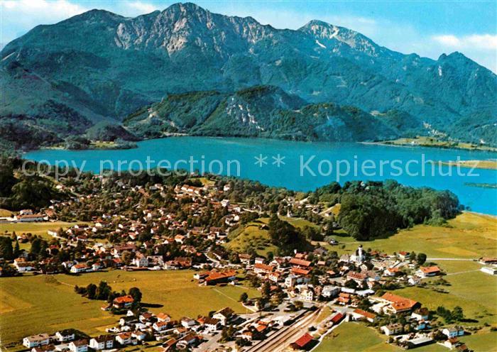 Kochel See Fliegeraufnahme