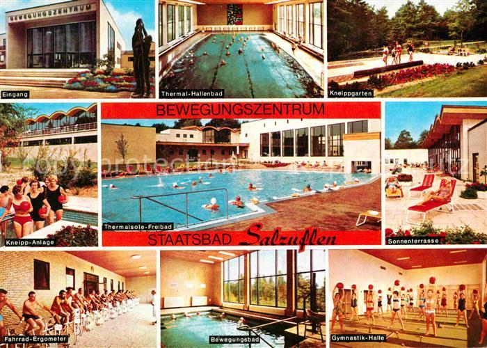 Bad Salzuflen Bewegungszentrum Kneipp Anlage Eingang Gymnastikhalle Sonnenterras