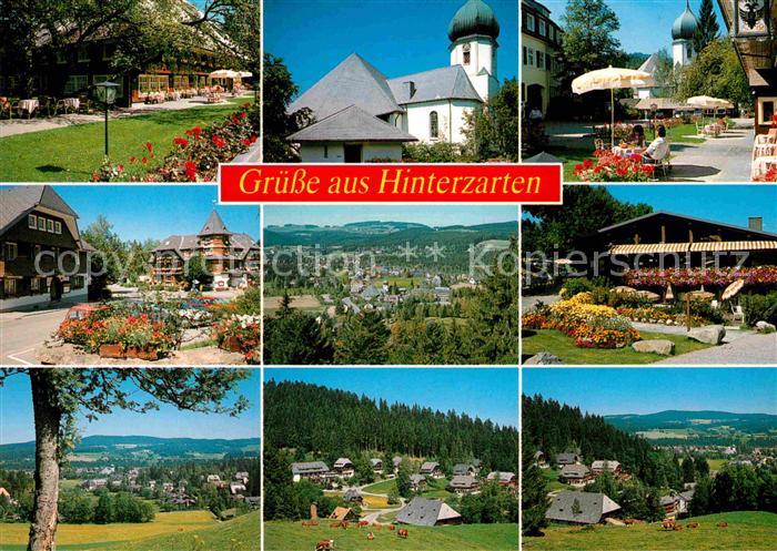 Hinterzarten Breisgau-Hochschwarzwald BW Park Kirche Teilansicht
