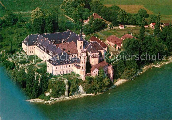 Bourget-du-Lac Savoie Le Fliegeraufnahme Abtei