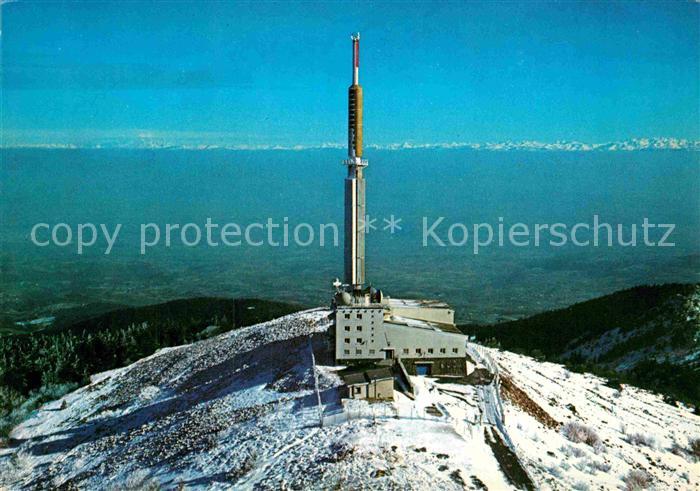 Mont Pilat Loire Gipfelhaus