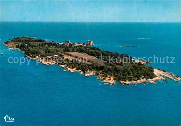 Cannes Alpes-Maritimes Fliegeraufnahme Insel Sait Honorat