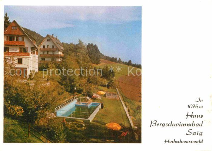 Saig Schwarzwald Haus Bergschwimmbad