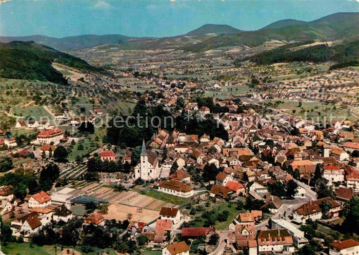 Zell Harmersbach Fliegeraufnahme