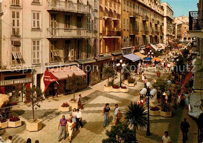 Nice Alpes Maritimes La Rue pietonne