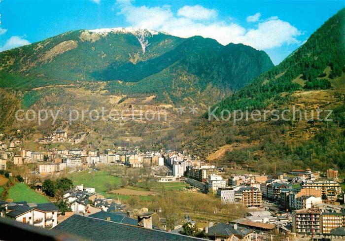 Andorra La Vella Fliegeraufnahme