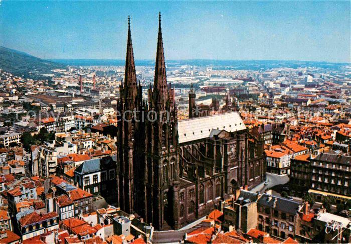 Clermont Ferrand Puy de Dome Gesamtansicht Kathedrale