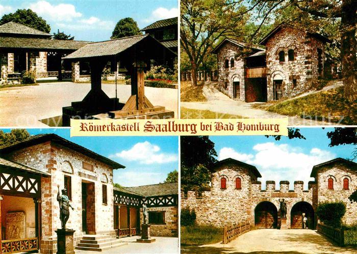 Kastell Saalburg Portal Brunnen Hof