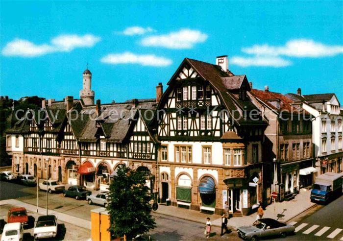 Bad Homburg Fachwerkhaeuser Marktplatz