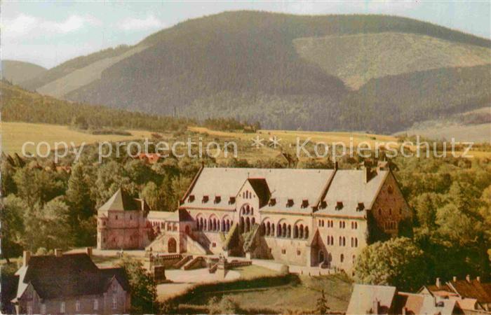 Goslar Blick auf die Kaiserpfalz