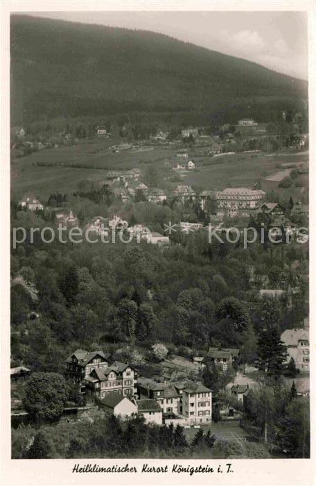 Koenigstein Taunus Panorama Heilklimatischer Kurort