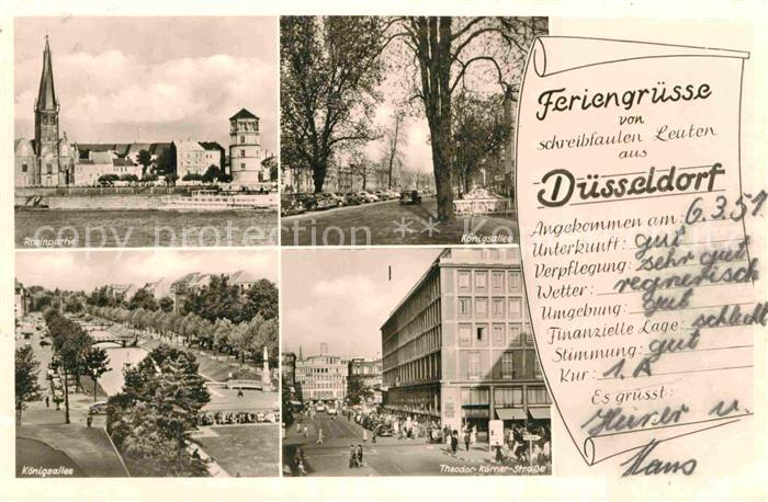 DuessELDORF  CITY Rheinpartie Koenigsallee Theodor Koerner Strasse