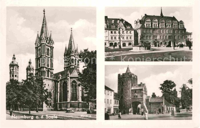 Naumburg Saale Dom Rathaus Marientor