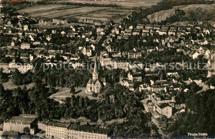 Thale Harz Fliegeraufnahme
