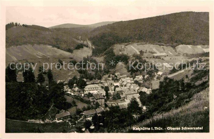 Katzhuette Panorama Oberes Schwarzatal