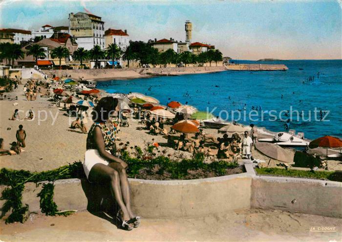 Saint-Raphael Var Plage Panorama Strand Küste